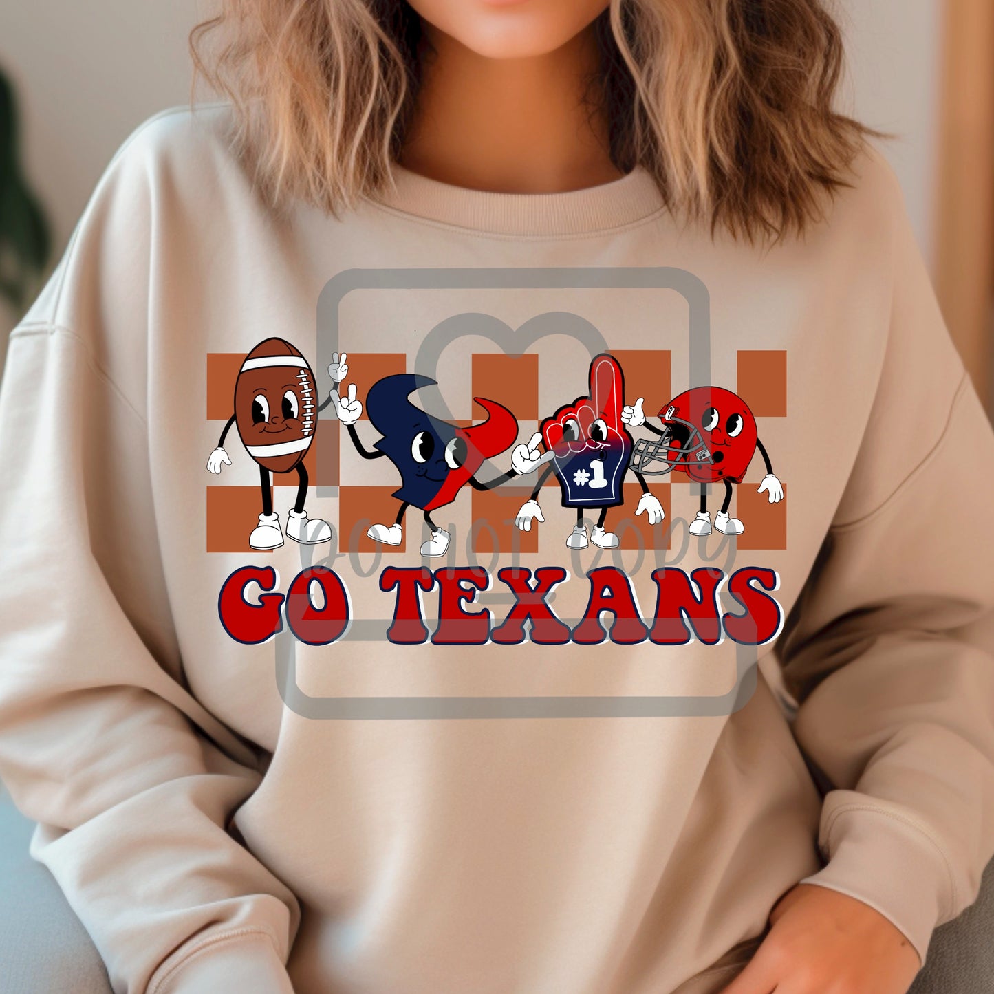 Go texans retro