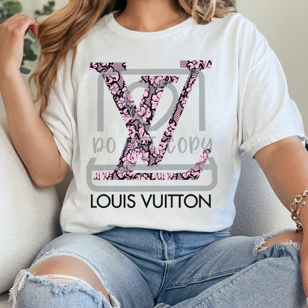 Pink and Black Lace - LV