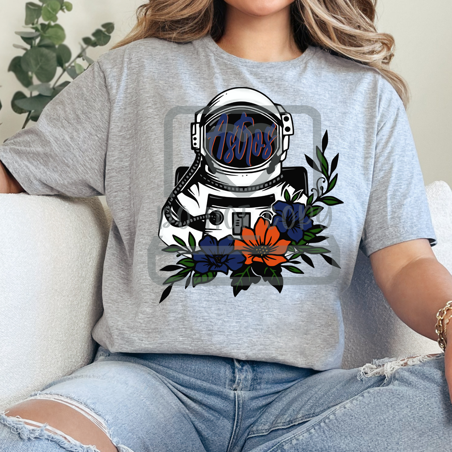 Floral Stros Astronaut