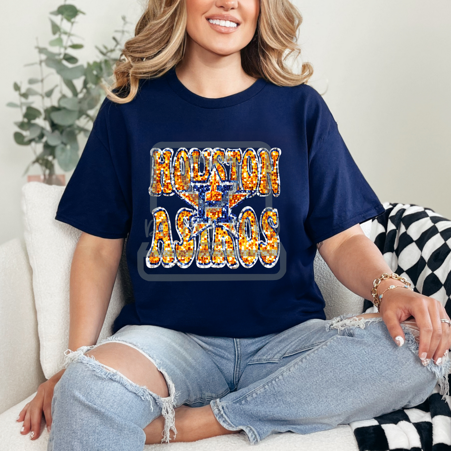 Houston Astros Sequin