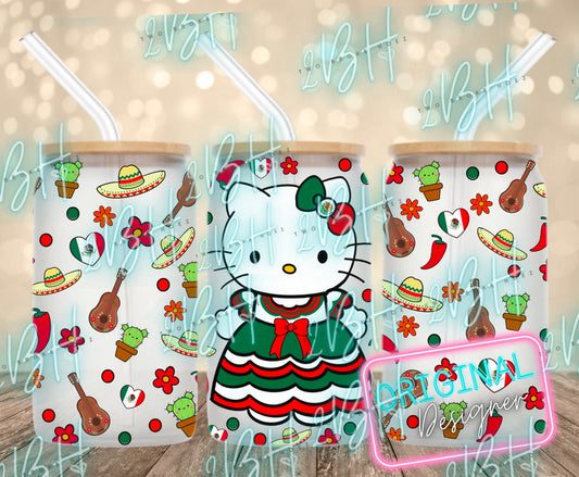 Mexican Heritage Kitty libbey Wraps