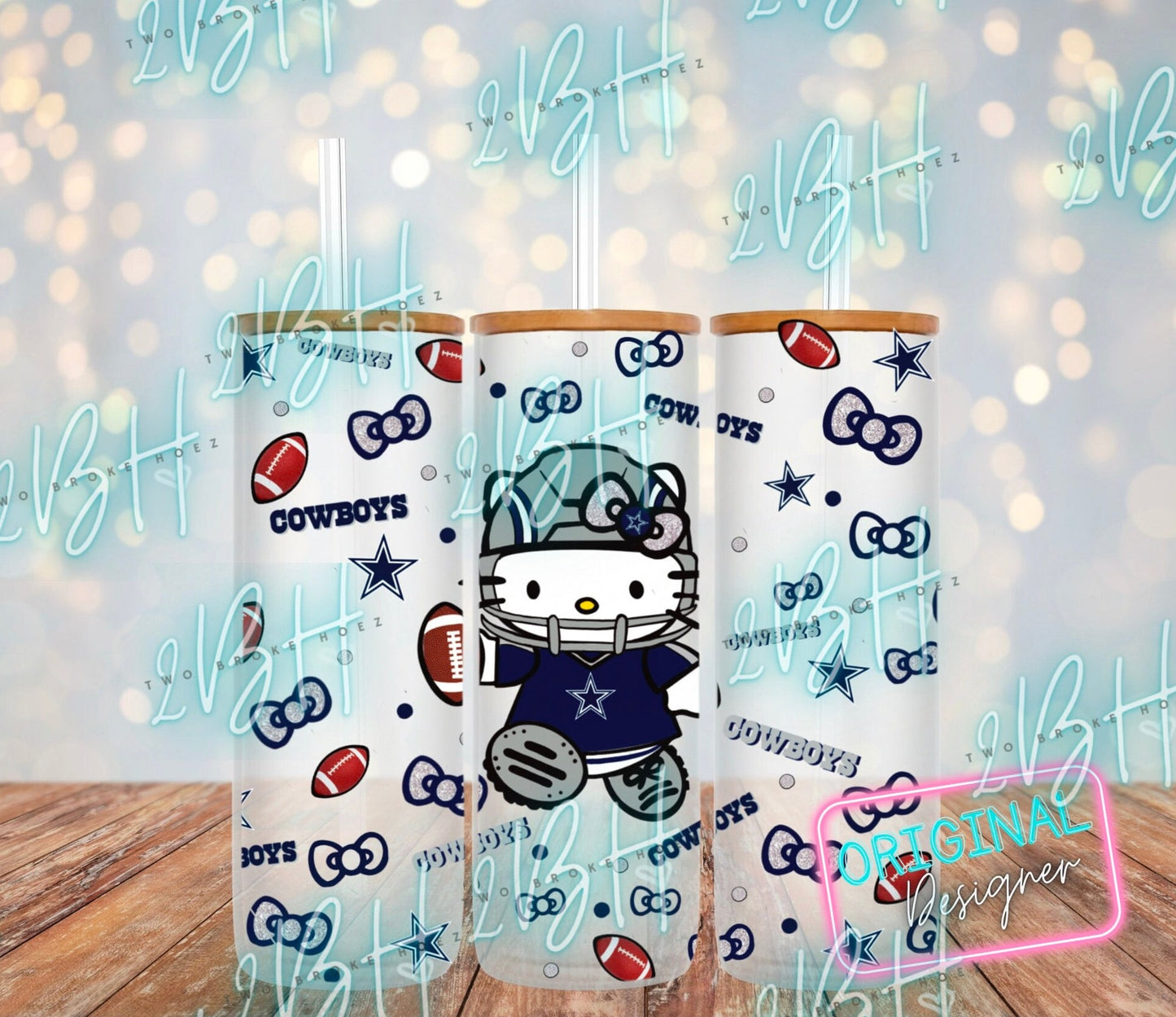 Cowboys Kitty Player Libbey Wrap